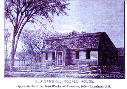 Old Gambrel-Roofed House